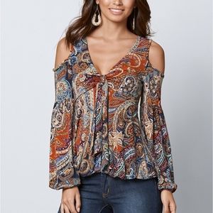 Cold shoulder top